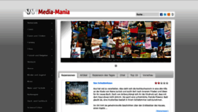 What Media-mania.de website looked like in 2020 (3 years ago)