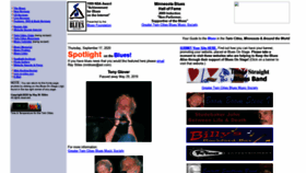 What Mnblues.com website looked like in 2020 (3 years ago)
