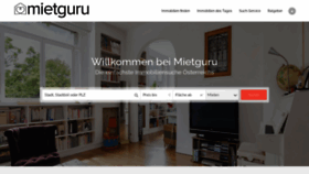 What Mietguru.at website looked like in 2020 (3 years ago)