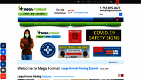 What Megaformat.net website looked like in 2020 (3 years ago)