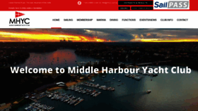 What Mhyc.com.au website looked like in 2020 (3 years ago)