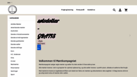 What Montkompagniet.dk website looked like in 2020 (3 years ago)