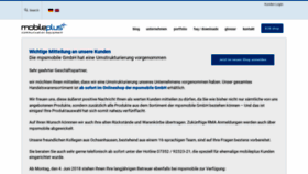 What Mobileplus.de website looked like in 2020 (3 years ago)