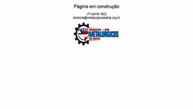 What Metalurgicosbahia.org.br website looked like in 2020 (3 years ago)