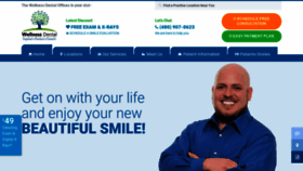 What Mywellnessdental.com website looked like in 2020 (3 years ago)