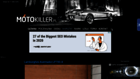 What Motokiller.pl website looked like in 2020 (3 years ago)