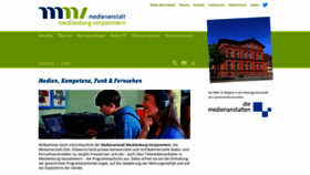 What Medienanstalt-mv.de website looked like in 2020 (3 years ago)