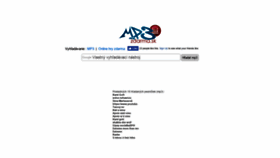What Mp3zdarma.sk website looked like in 2020 (3 years ago)