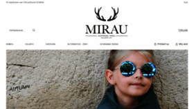 What Mirau.sk website looked like in 2020 (3 years ago)