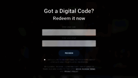 What Movieredeem.com website looked like in 2020 (3 years ago)