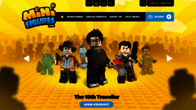 What Minifigures.com website looked like in 2020 (3 years ago)