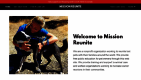 What Missingpetpartnership.org website looked like in 2020 (3 years ago)