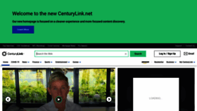 What Mycenturylink.com website looked like in 2020 (3 years ago)