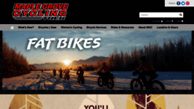 What Maplegrovecycling.com website looked like in 2020 (3 years ago)