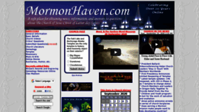 What Mormonhaven.com website looked like in 2020 (3 years ago)