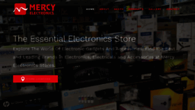 What Mercyelectronics.in website looked like in 2020 (3 years ago)