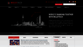What Millettech.com website looked like in 2020 (3 years ago)
