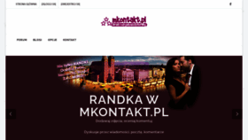 What Mkontakt.com website looked like in 2020 (3 years ago)