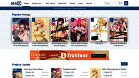 What Maid.my.id website looked like in 2020 (3 years ago)