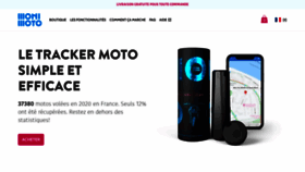 What Monimoto.fr website looked like in 2020 (3 years ago)