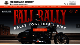 What Madriverharley.com website looked like in 2020 (3 years ago)