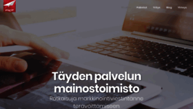 What Mainostoimistopilot.fi website looked like in 2020 (3 years ago)