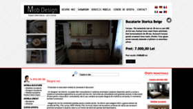 What Mobdesign.ro website looked like in 2020 (5 years ago)