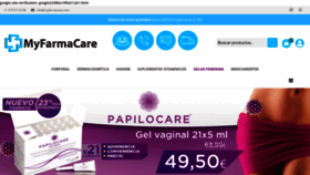 What Myfarmacare.com website looked like in 2020 (4 years ago)