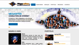 What Megasites.pt website looked like in 2020 (3 years ago)