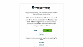 What Mutualpaypropertypay.com website looked like in 2020 (3 years ago)