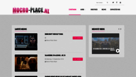 What Mocro-place.nl website looked like in 2020 (3 years ago)