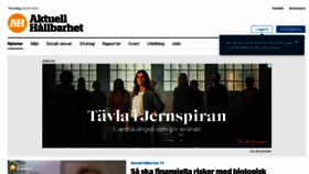 What Miljorapporten.se website looked like in 2020 (3 years ago)
