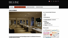 What Marbeuf.franchise-biguine.com website looked like in 2020 (3 years ago)