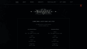 What Moonshinegrill.com website looked like in 2020 (3 years ago)