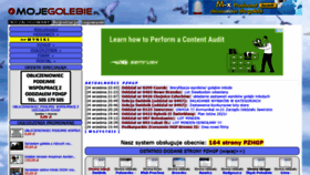 What Mojegolebie.pl website looked like in 2020 (3 years ago)