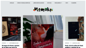 What Momoko.es website looked like in 2020 (3 years ago)
