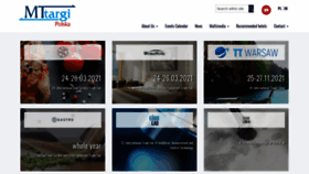 What Mttargi.pl website looked like in 2020 (3 years ago)