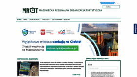 What Mrot.pl website looked like in 2020 (3 years ago)