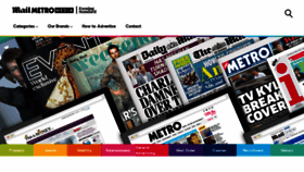What Metroclassified.co.uk website looked like in 2020 (3 years ago)