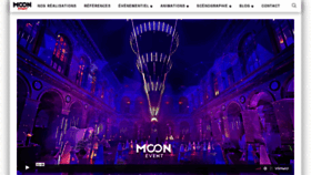 What Moon-event.fr website looked like in 2020 (3 years ago)