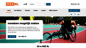 What Mee.nl website looked like in 2020 (3 years ago)