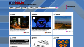 What Medio.tv website looked like in 2020 (3 years ago)