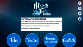 What Malaltsdefesta.com website looked like in 2020 (3 years ago)