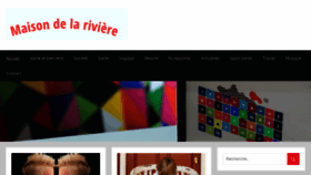 What Maison-de-la-riviere.fr website looked like in 2020 (3 years ago)