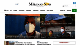 What Meridianstar.com website looked like in 2020 (3 years ago)