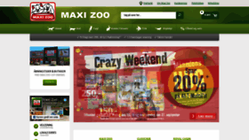 What Maxizoo.dk website looked like in 2020 (3 years ago)