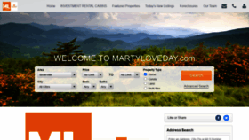 What Martyloveday.com website looked like in 2020 (3 years ago)