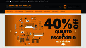 What Moveisgramado.com.br website looked like in 2020 (3 years ago)