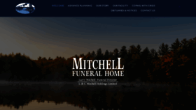 What Mitchellfuneralhome.ca website looked like in 2020 (3 years ago)