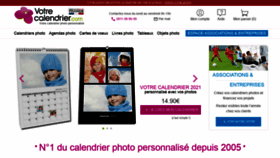 What Moncalendrier.com website looked like in 2020 (3 years ago)